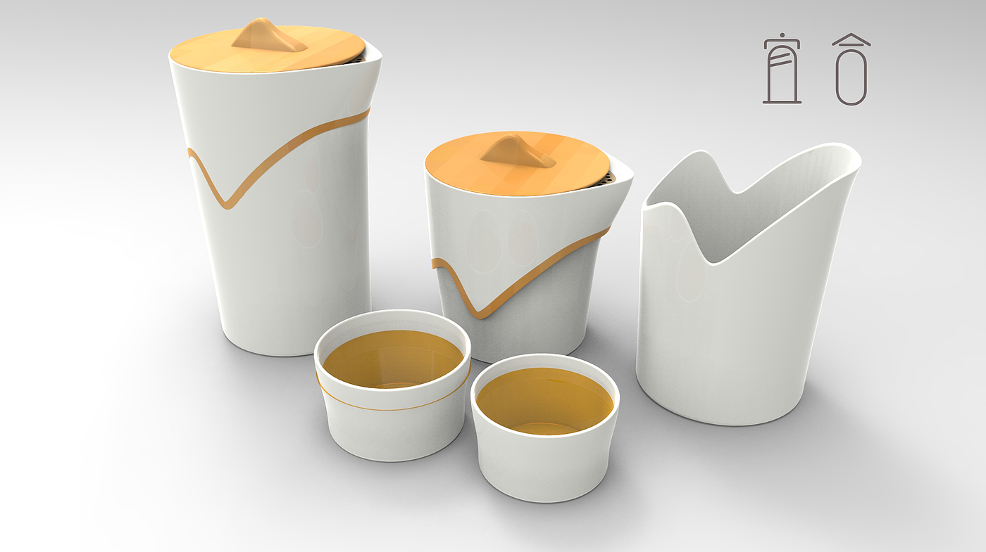 Travel tea set，