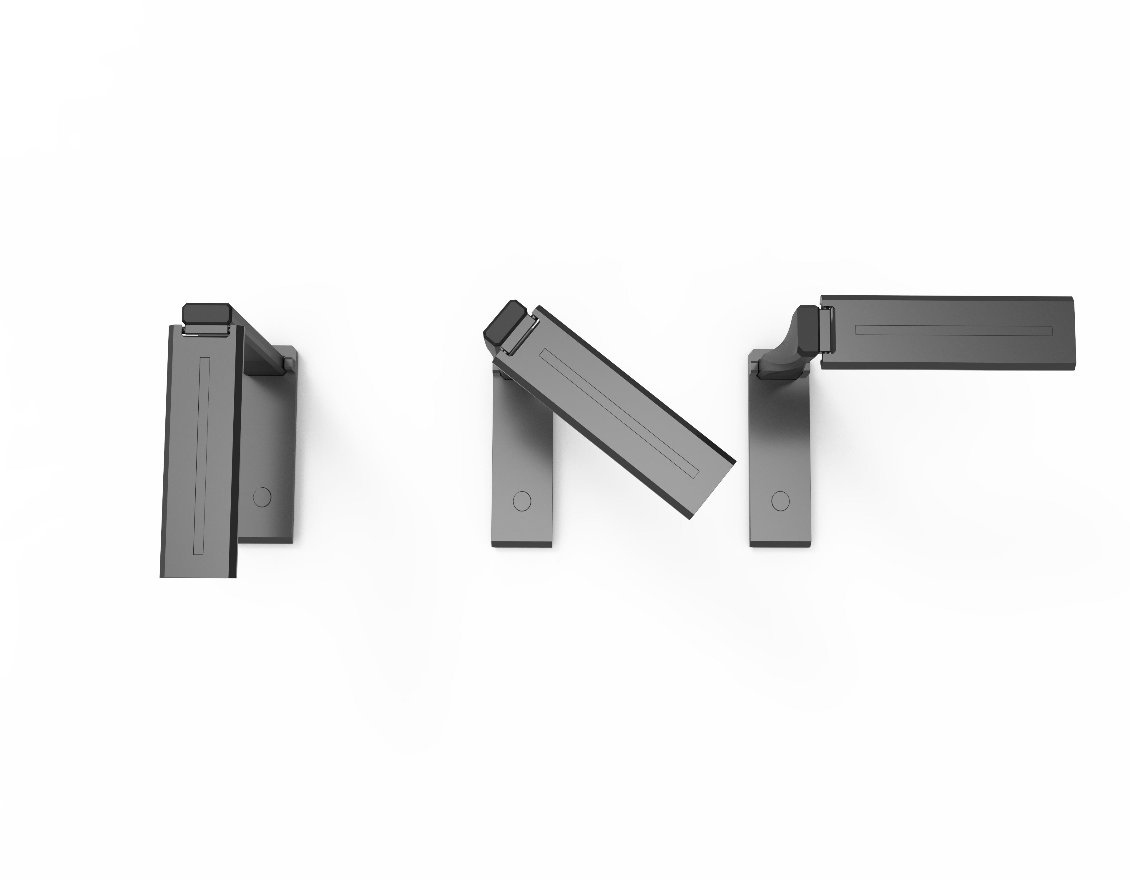 Desk lamp，Art，reverse，fold，