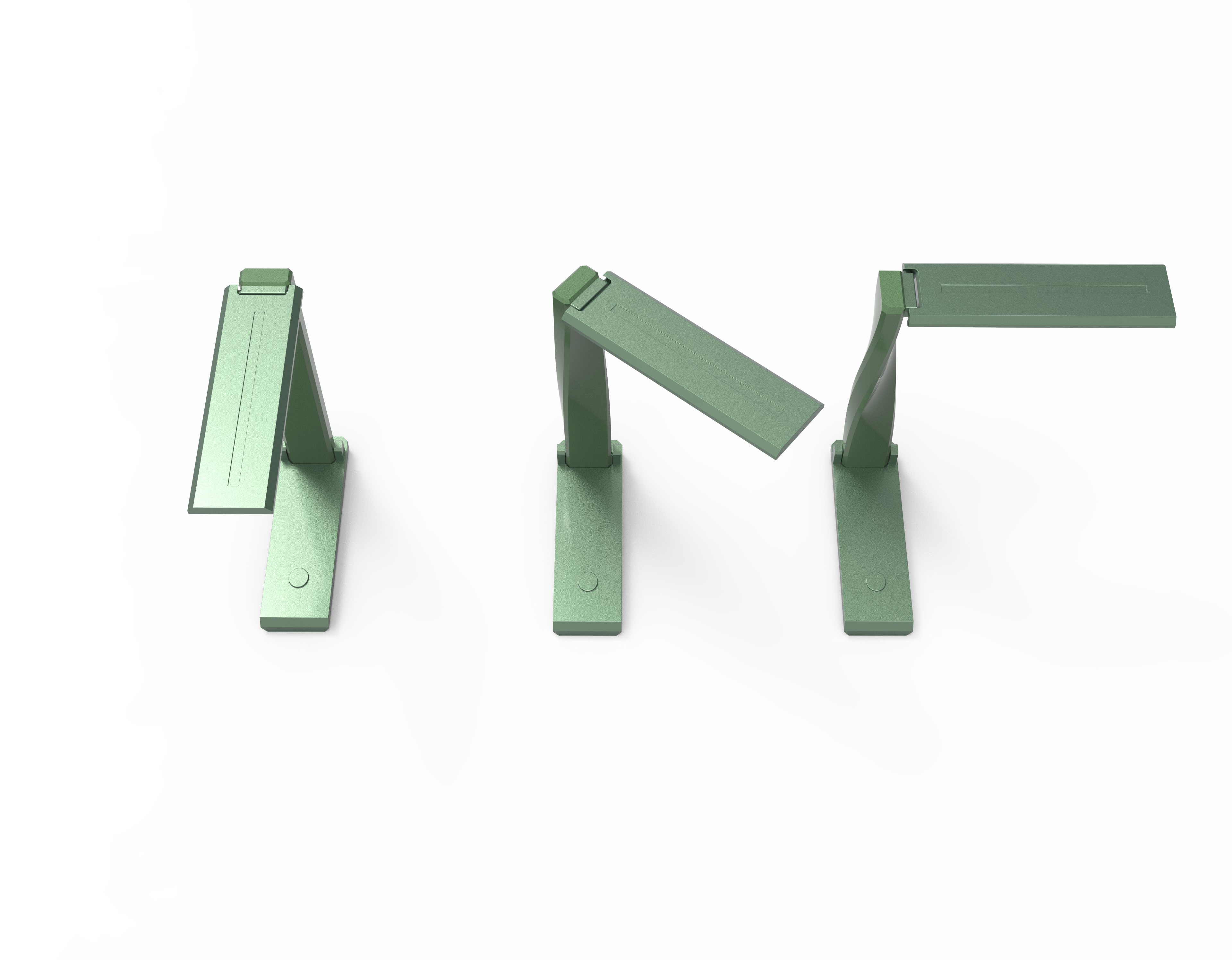 Desk lamp，Art，reverse，fold，