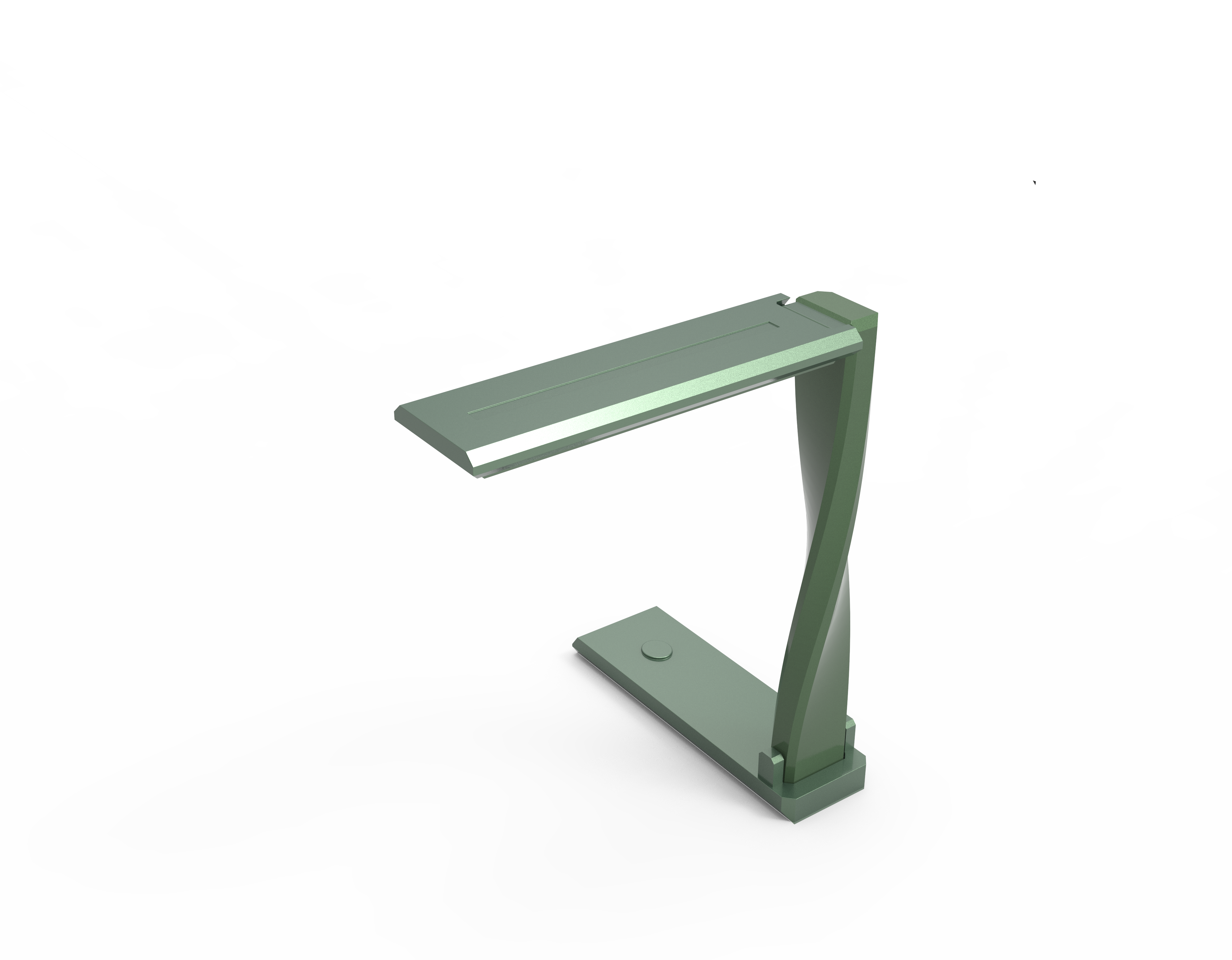 Desk lamp，Art，reverse，fold，