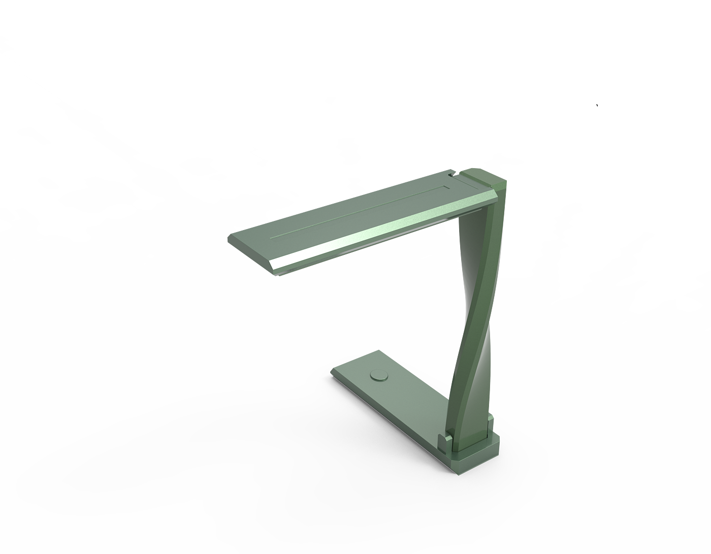 Desk lamp，Art，reverse，fold，