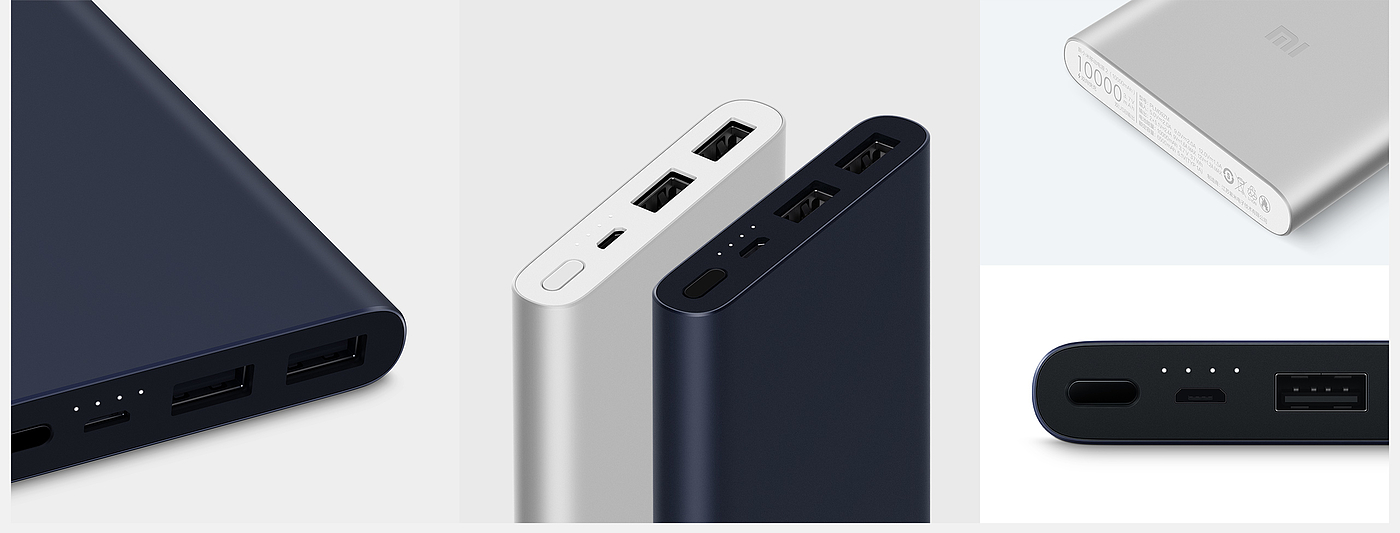 10000mAh，millet，Mobile power supply 2，portable battery，Digital，