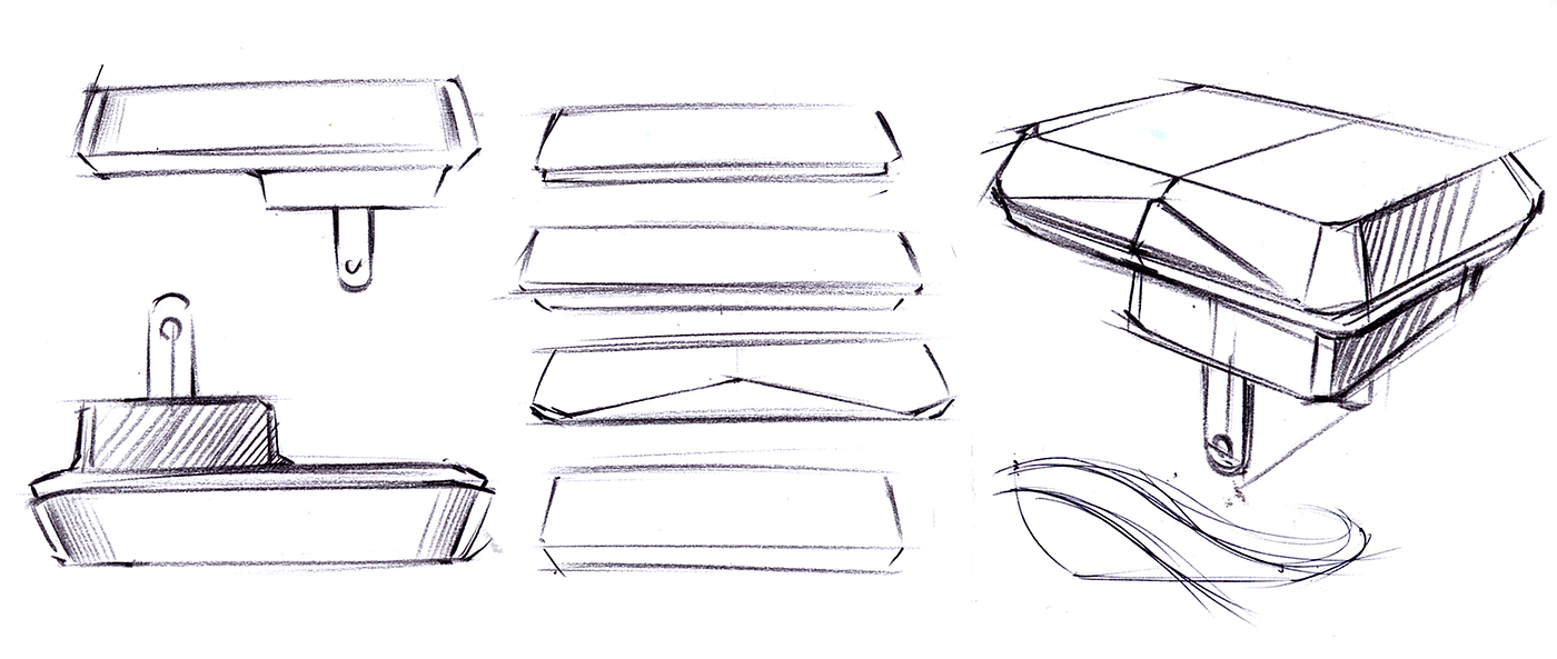 Bionics Design ，Industrial design sketch，Hand drawn renderings of products，Hand drawn sketch of industrial design，