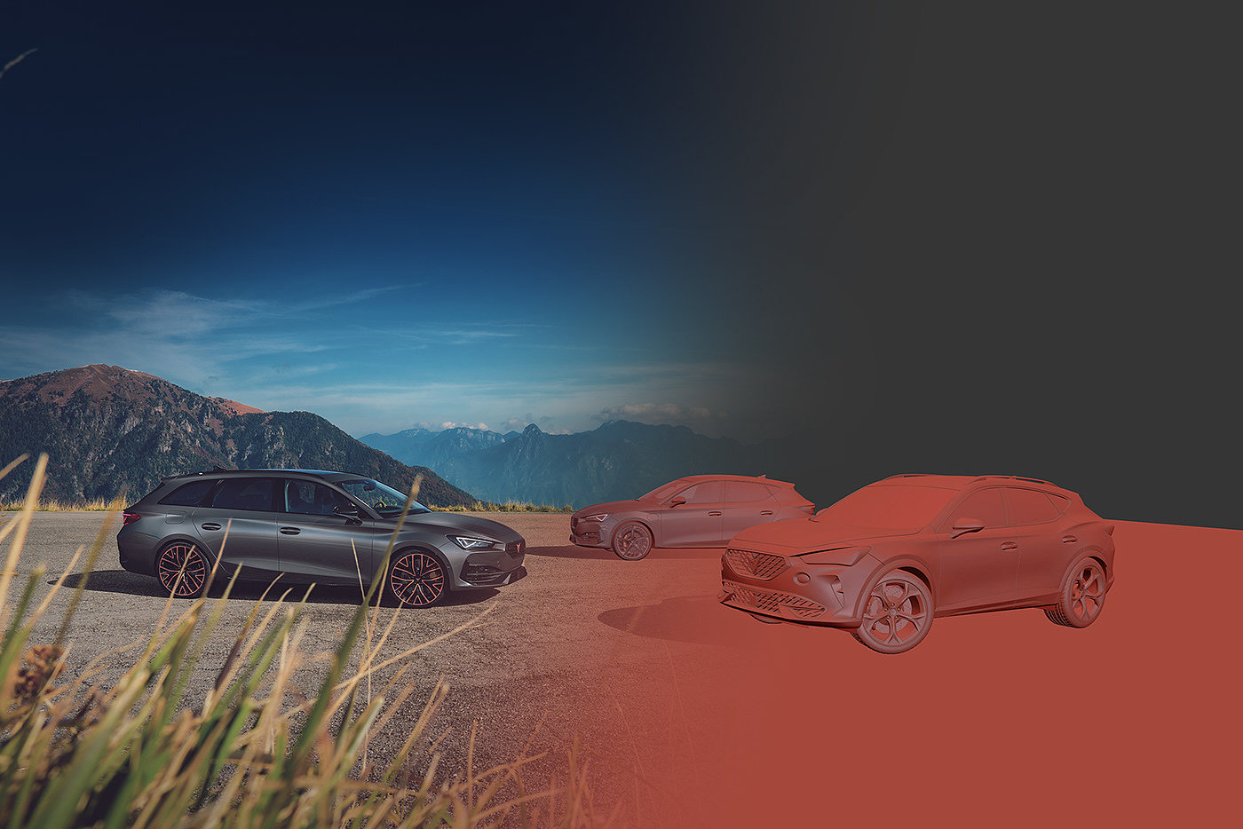 automobile，vehicle，cgi，Automobile design，