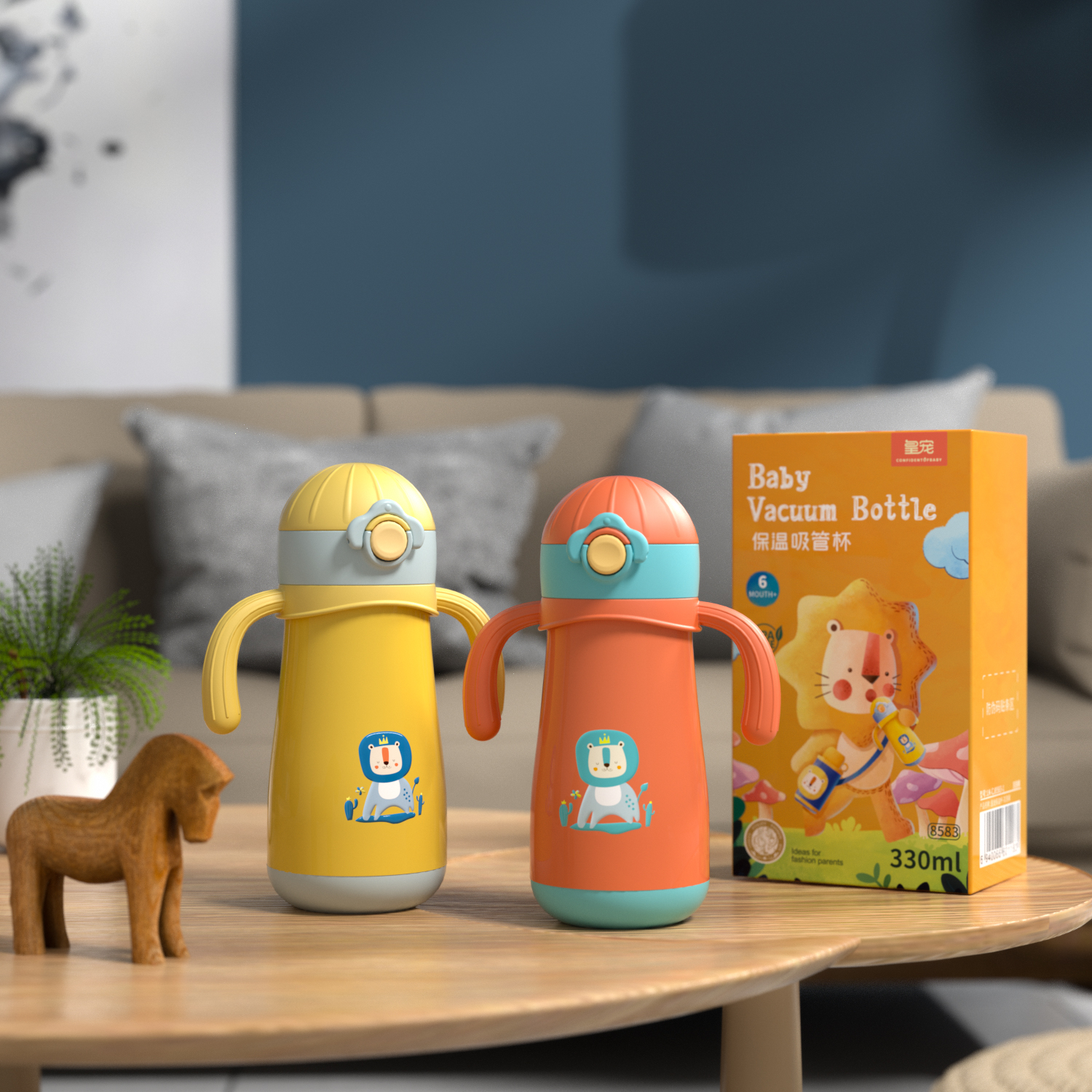 Children's thermos cup，Drinking cup，Water cup，Maternal and infant products，