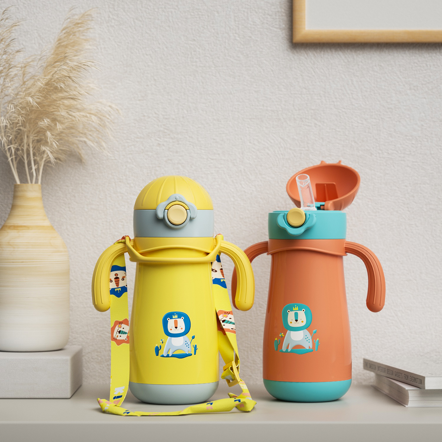 Children's thermos cup，Drinking cup，Water cup，Maternal and infant products，