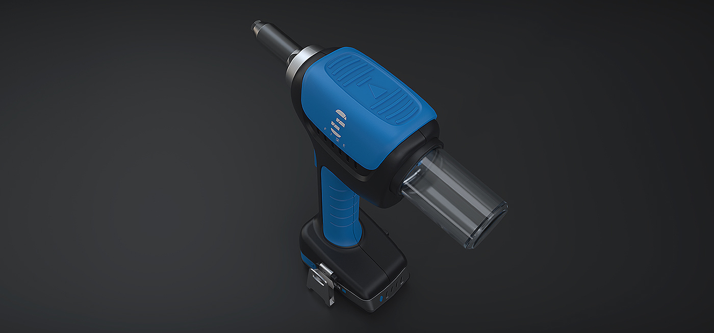 tool，Riveter，modeling，Render，Electric riveter，