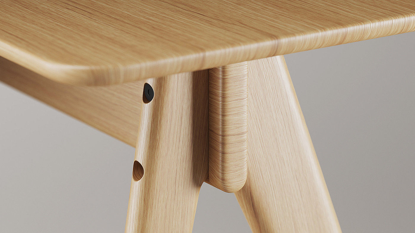 Table，furniture design ，3D animation，product design，OEO，