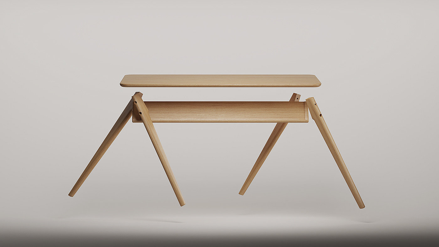 Table，furniture design ，3D animation，product design，OEO，