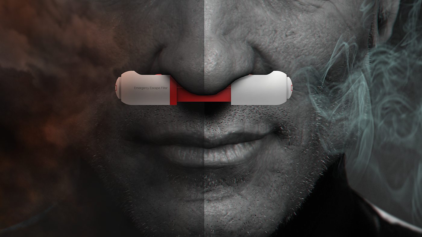 escape，dustproof，filter，