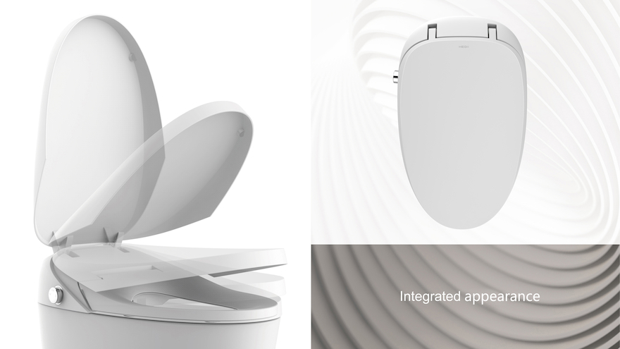 bathroom，Intelligent toilet，closestool，Home Furnishing，Geometric roundness，Modern minimalism，