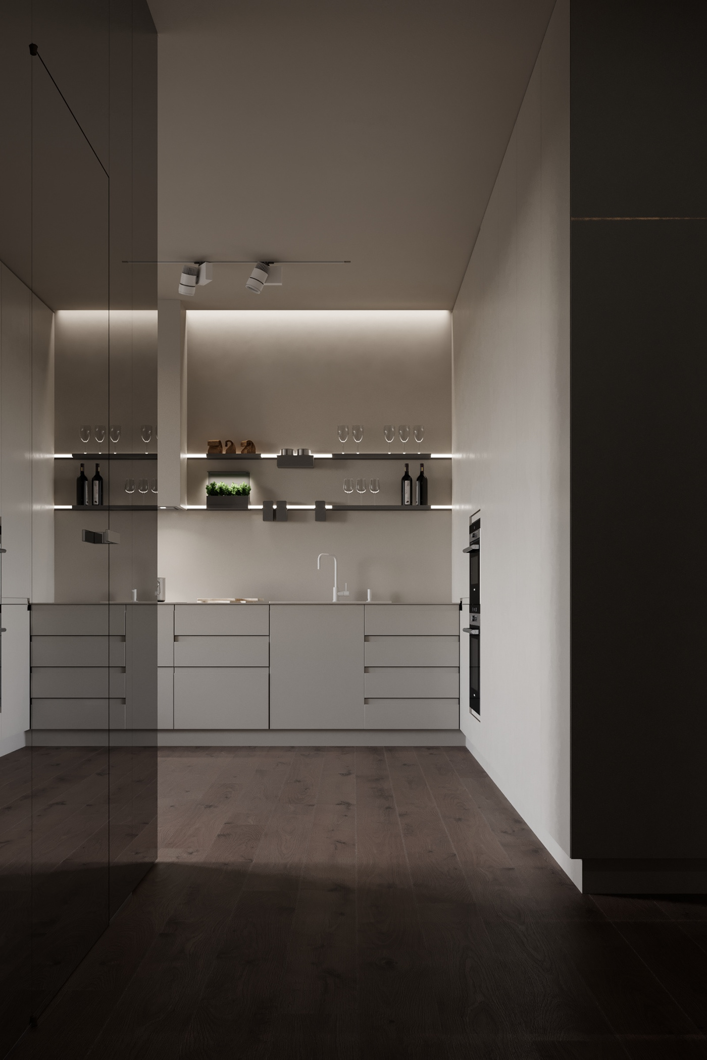 Luxury apartment，Bedroom design，Kitchen design，Interior design，