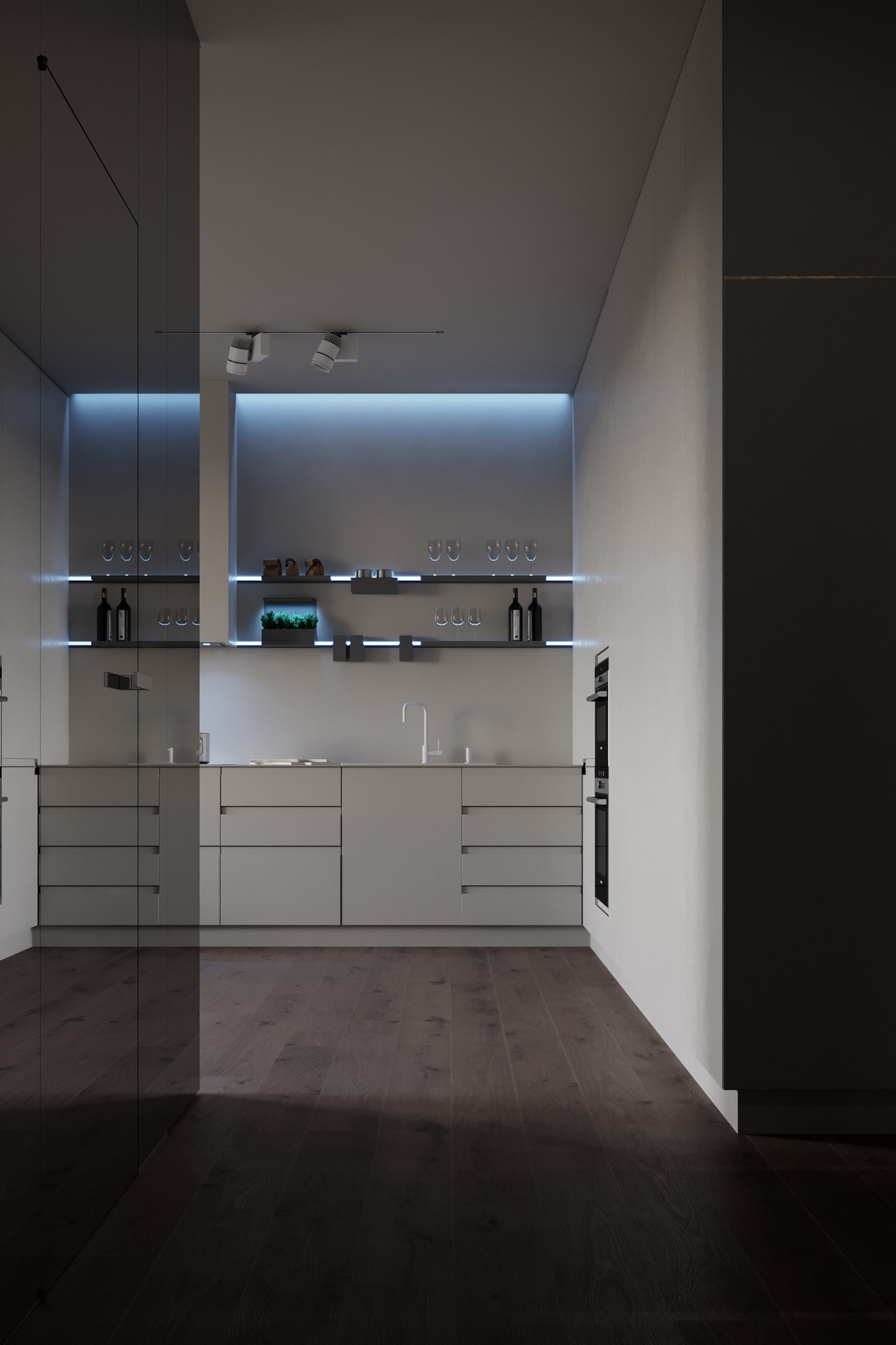 Luxury apartment，Bedroom design，Kitchen design，Interior design，