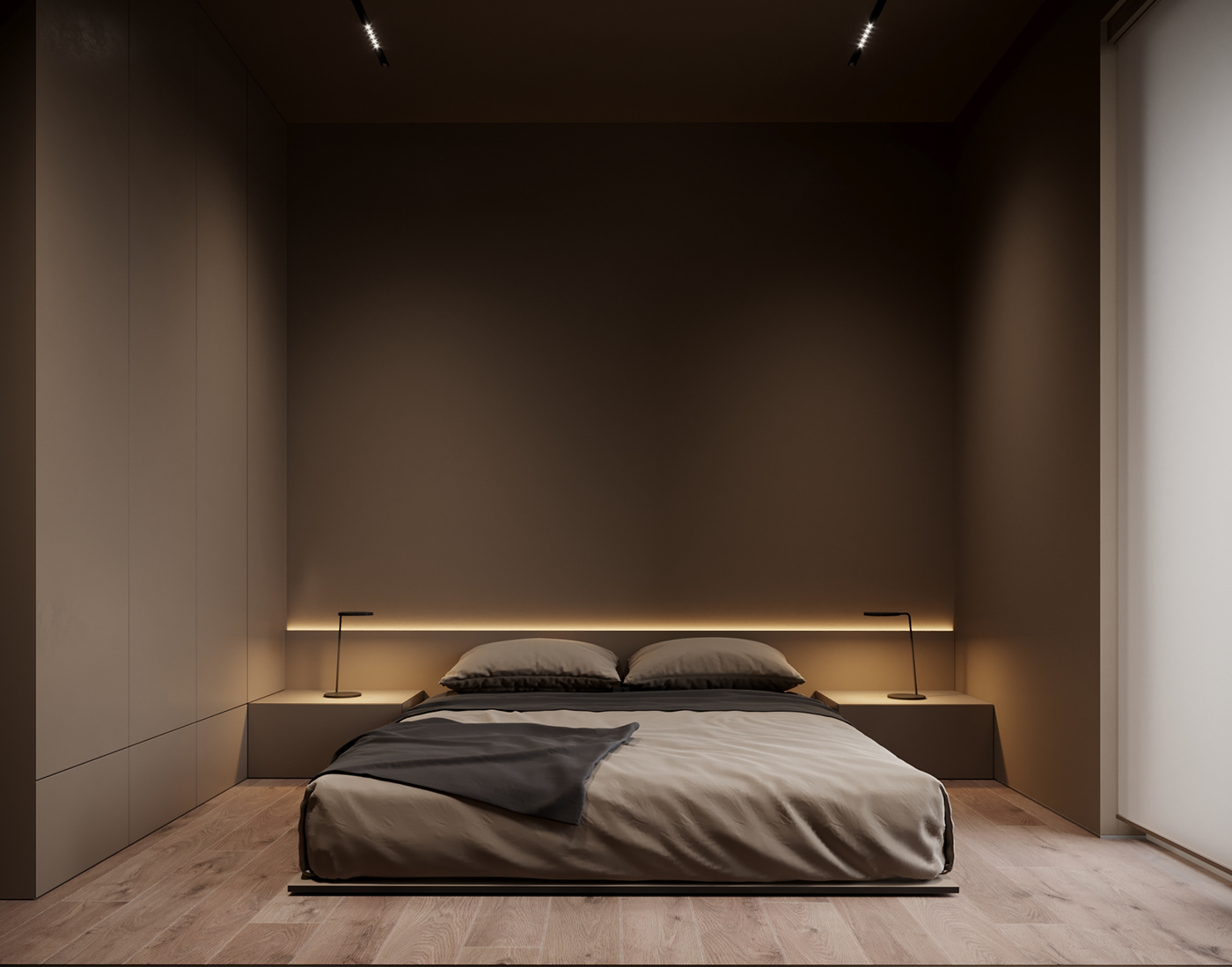 Luxury apartment，Bedroom design，Kitchen design，Interior design，