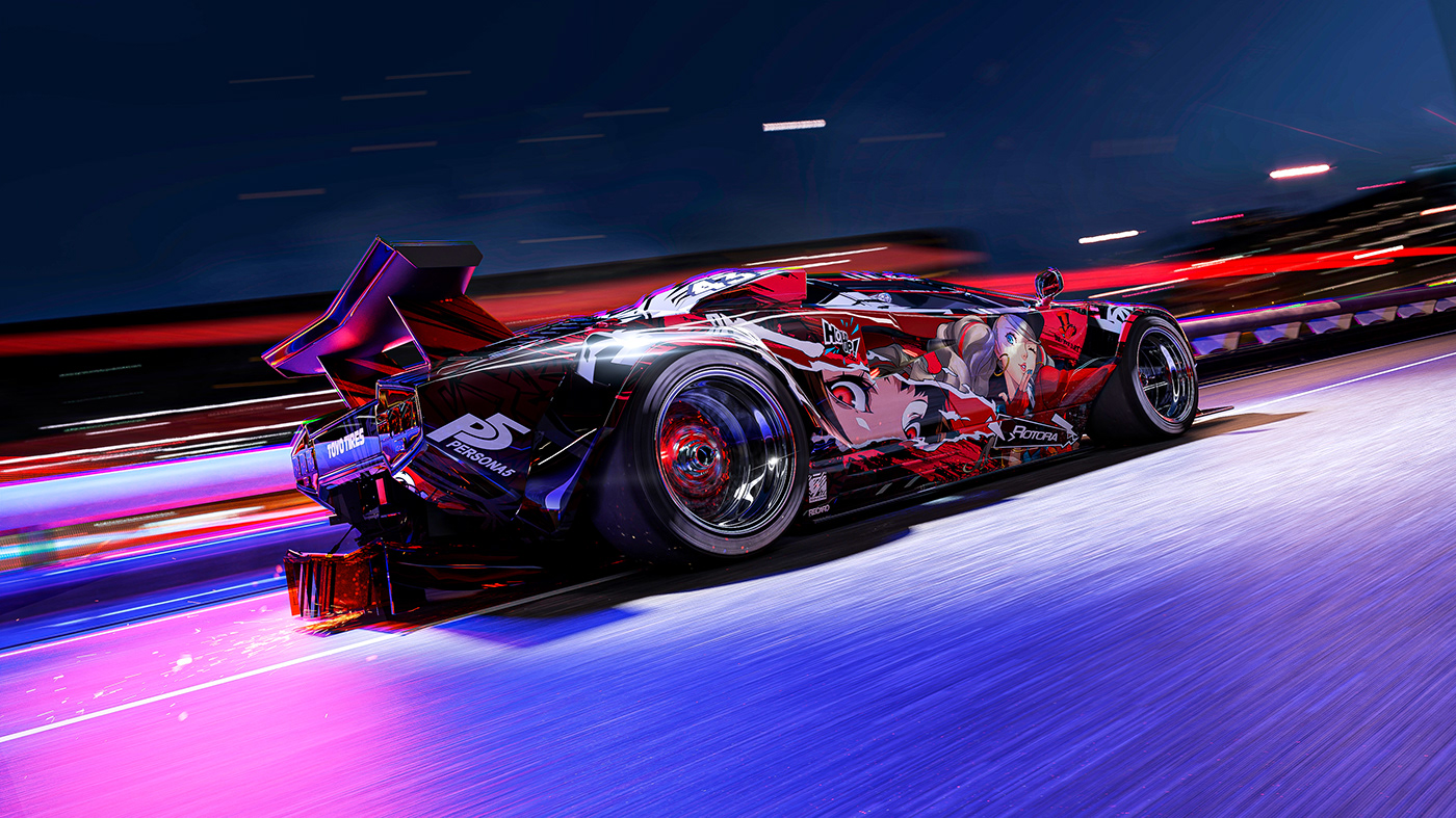 动漫车身的跑车设计! - 普象网