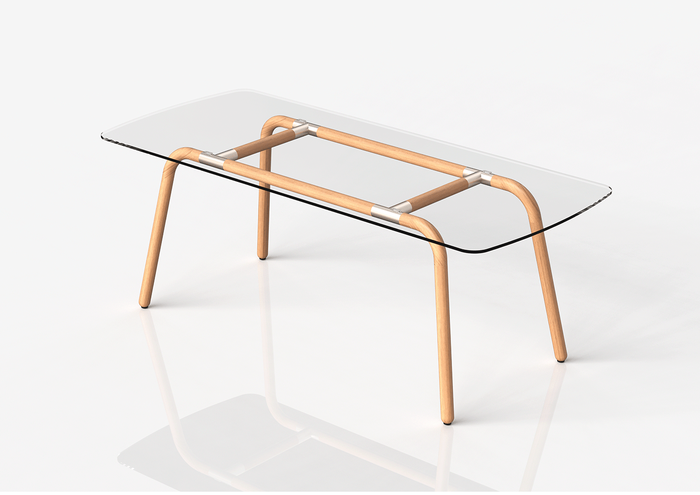 Tables and chairs，woodiness，Glass，