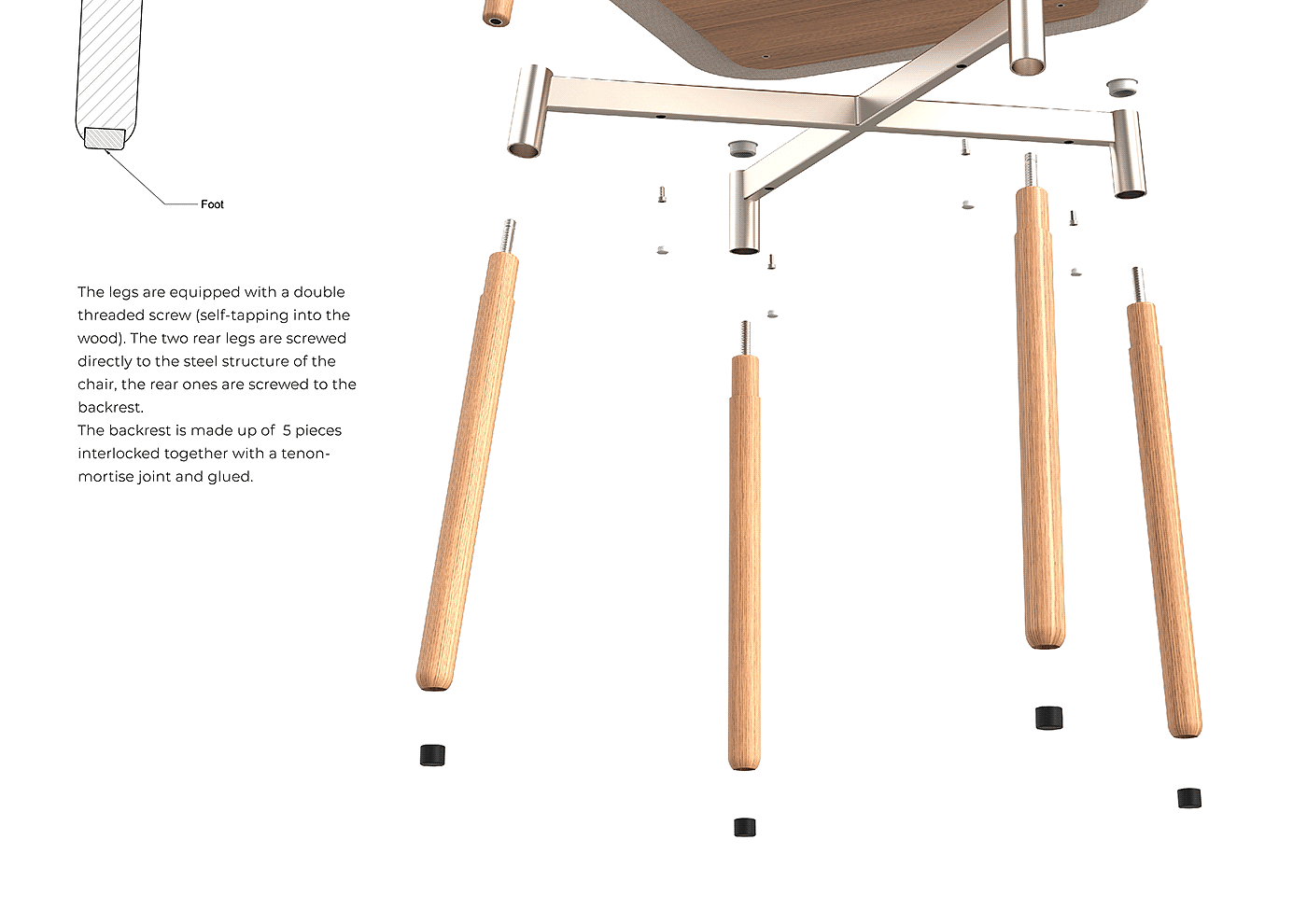 Tables and chairs，woodiness，Glass，