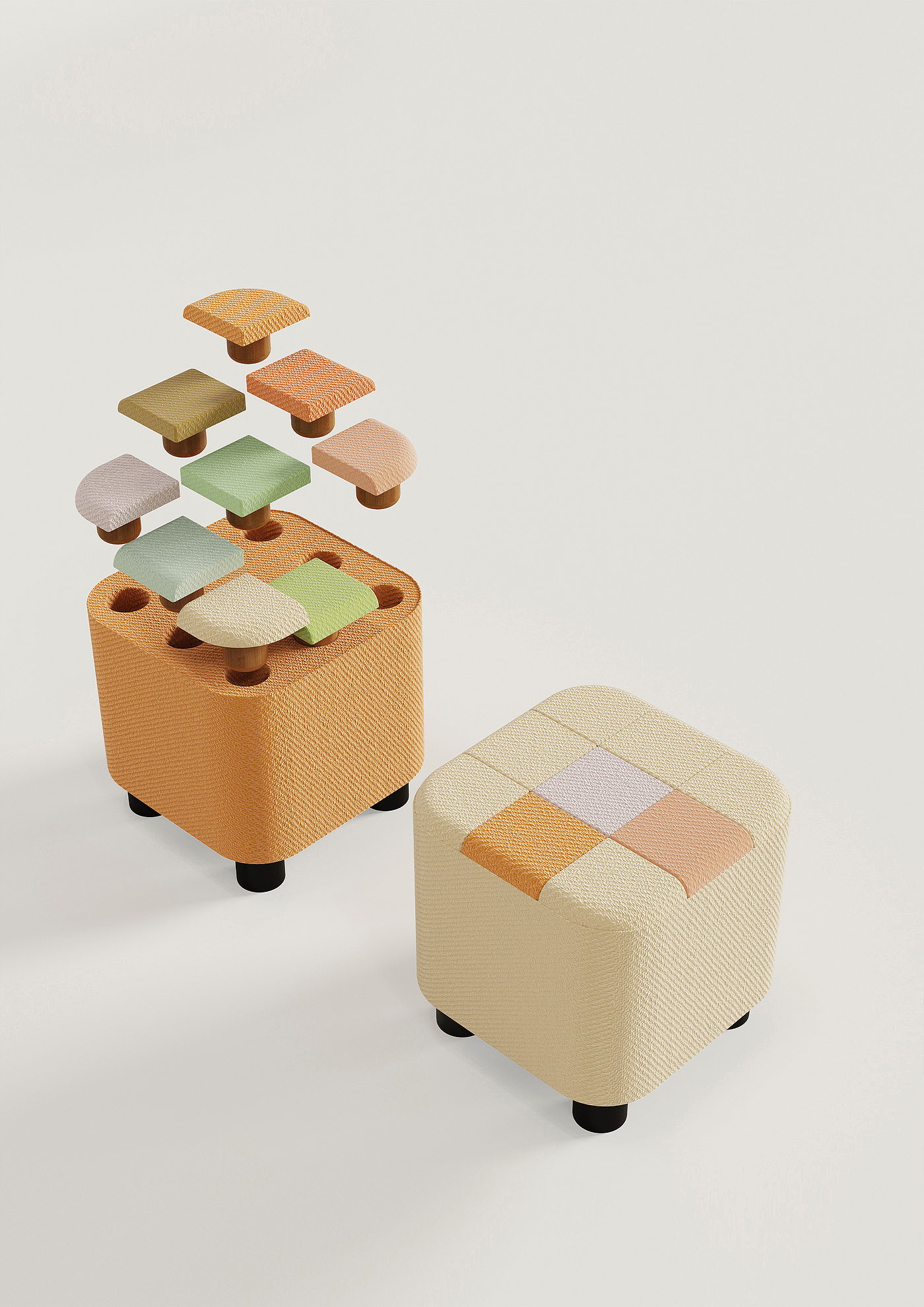 Children's stool，