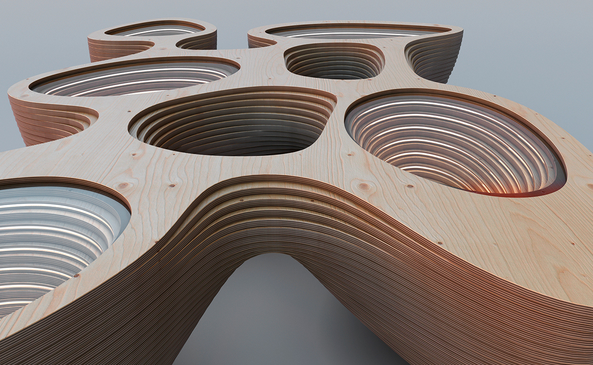 Home Furnishing，furniture，woodiness，Organic，Table，