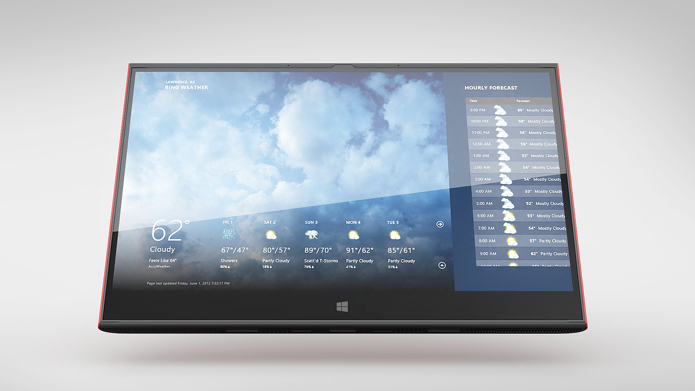 Intel，Touch computer，Windows 8 Pro，Haswell core processor，