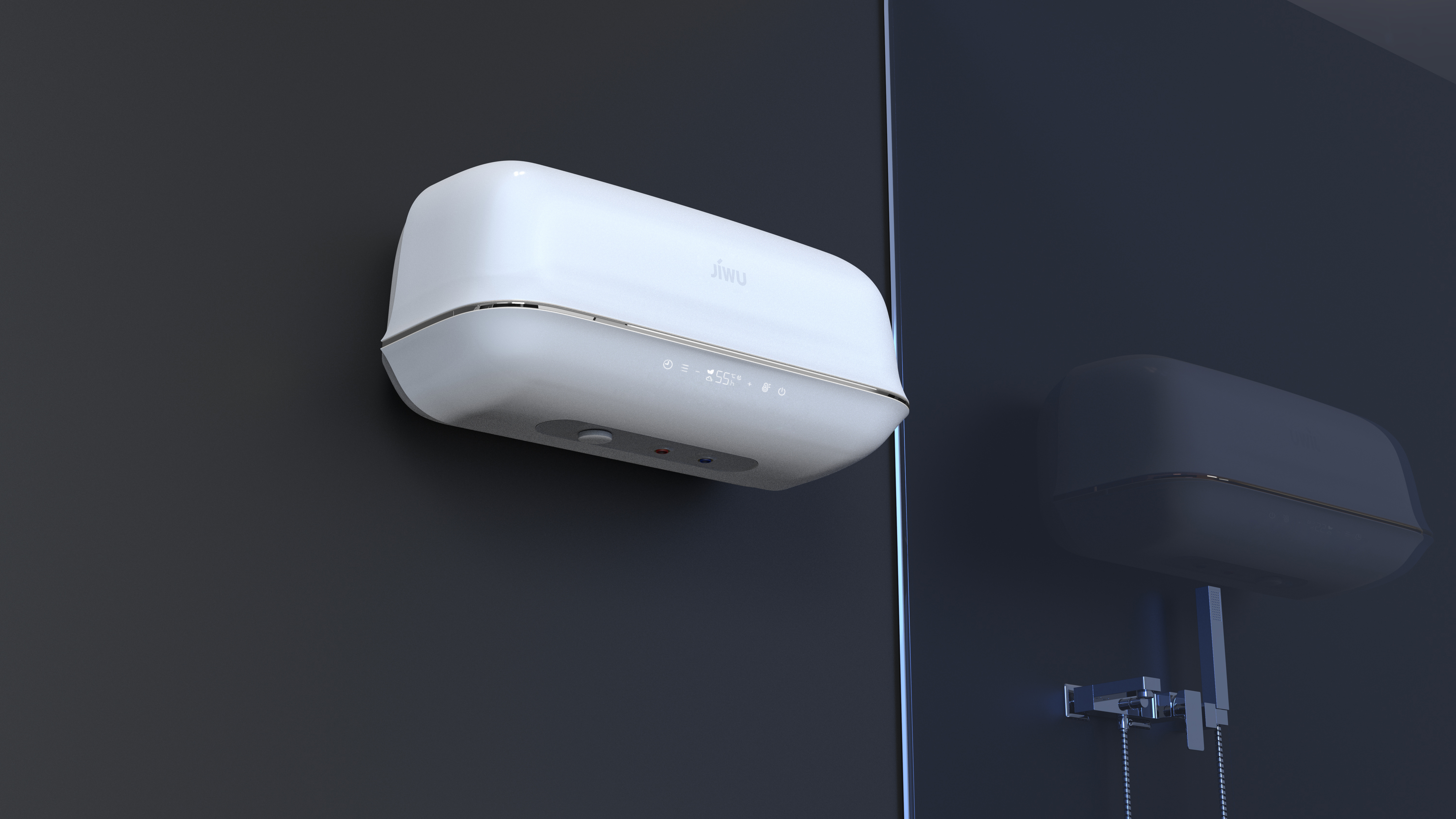 Intelligent bathroom，Large household appliances，Bionics Design ，Electric water heater，