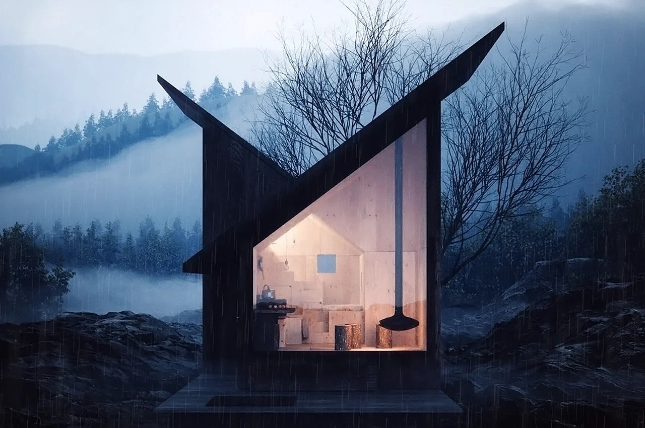 Architecture，indoor，Mountain cabin，Home stay，