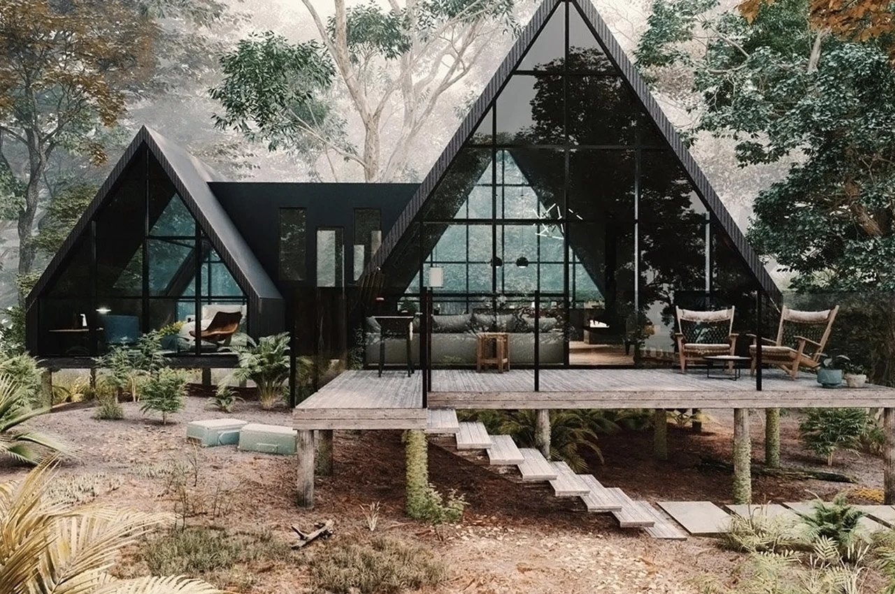 Architecture，indoor，Mountain cabin，Home stay，