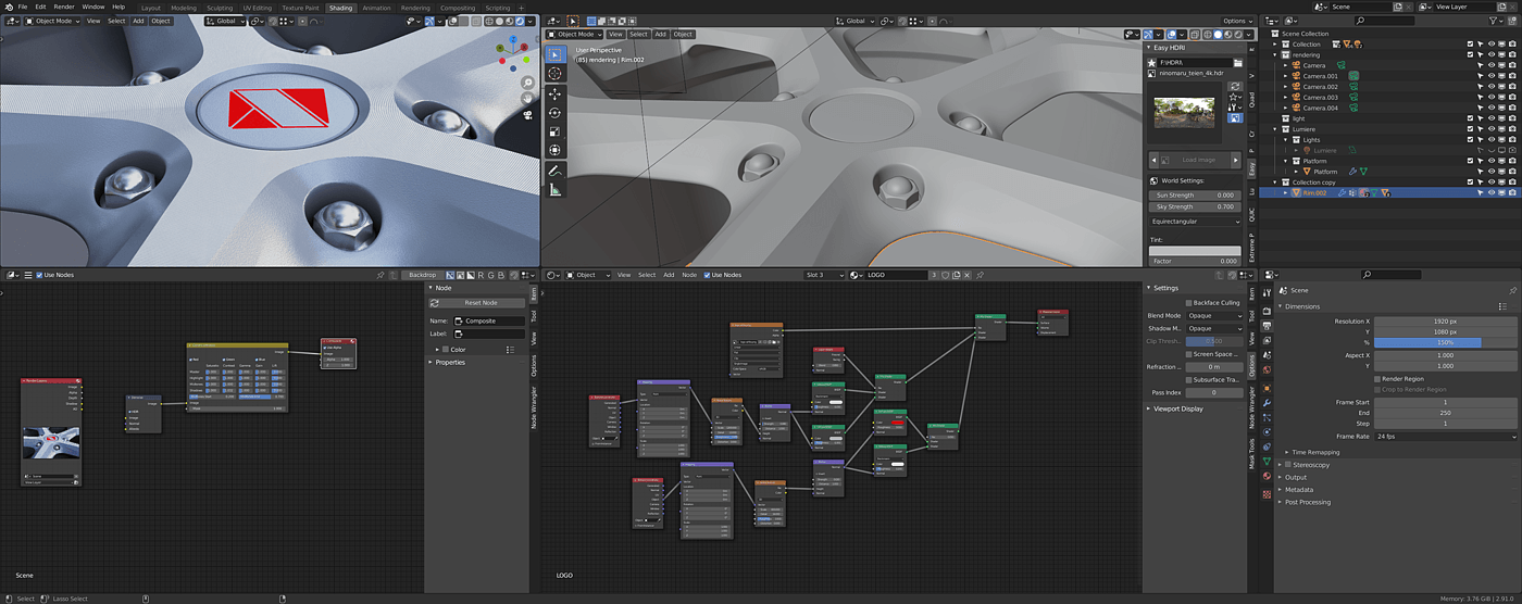 Render，