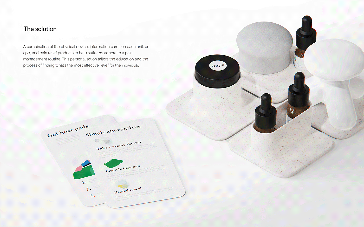 eden，individualization，Personalized choice，Relieve pain，Intellectualization，family，Injection molding design，