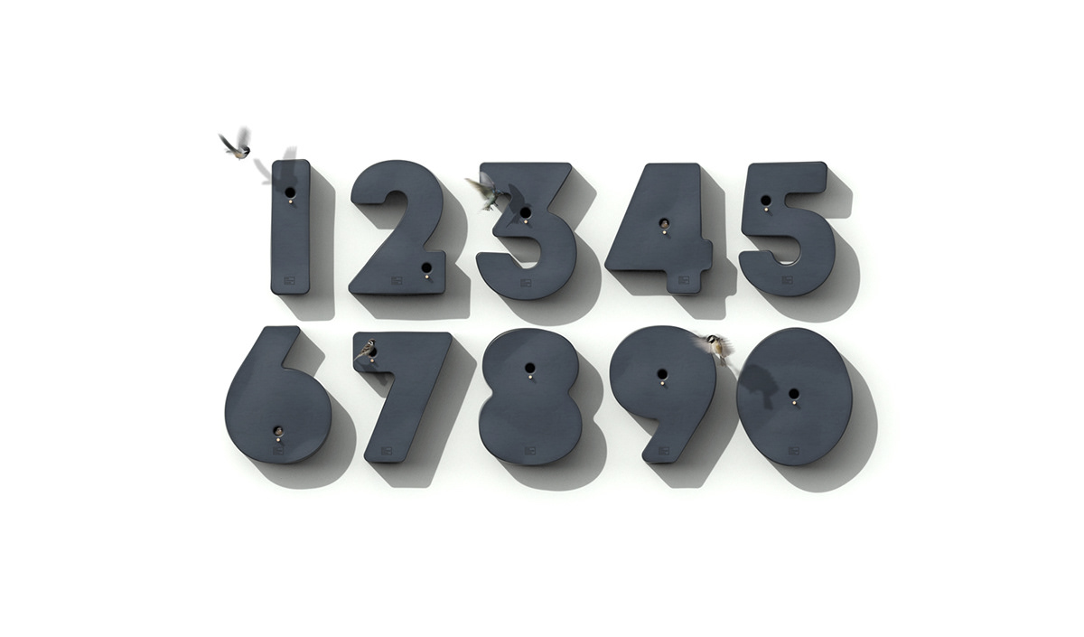 Bird's nest，House number，Our Common House，product design，