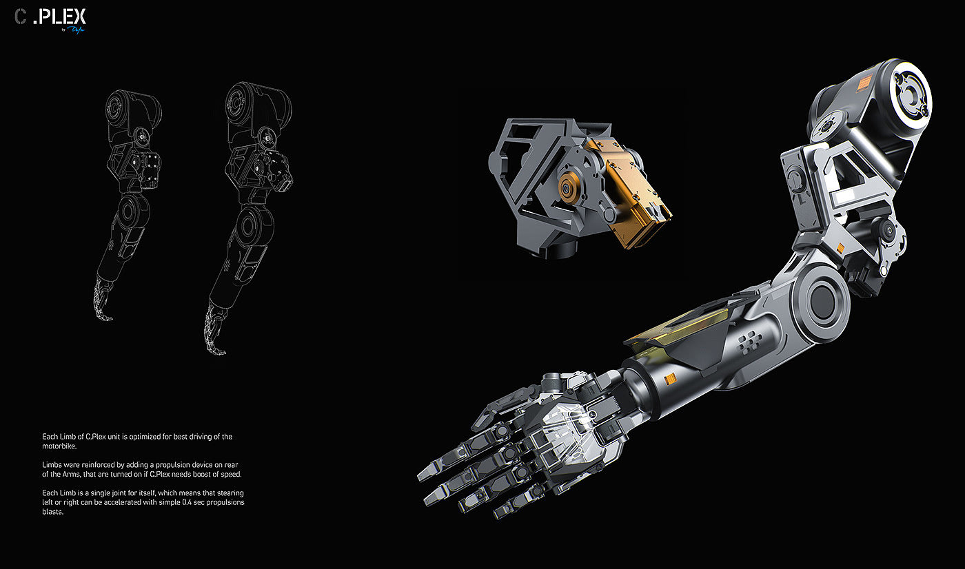 Conceptual art，Digital art，robot，Mechanical armor design，