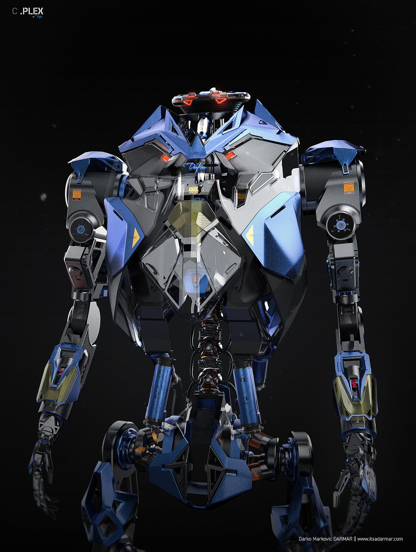 Conceptual art，Digital art，robot，Mechanical armor design，
