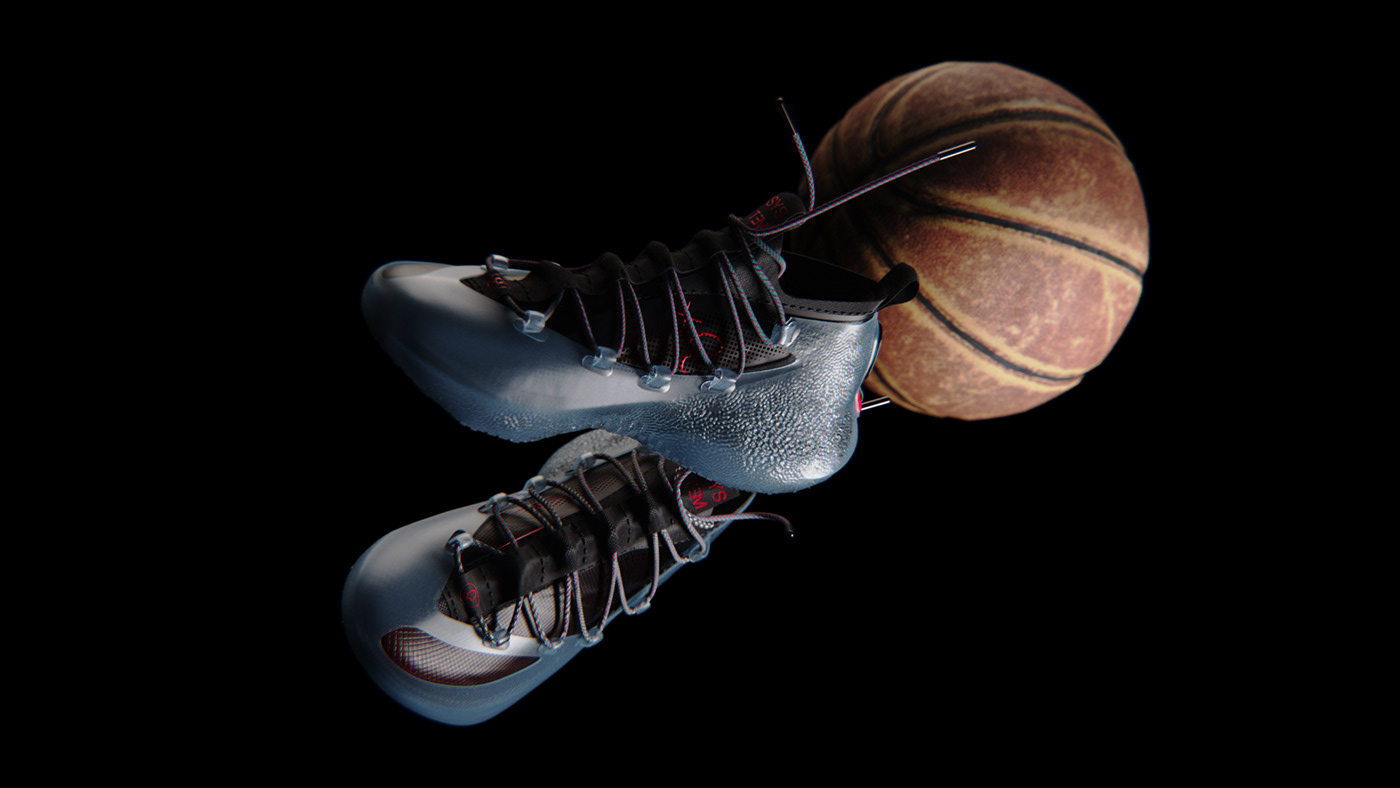 Modular design，MODULARITY，Lightweight structure design，Sneaker design，Inflatable，Buffer settings，Repairable sustainable basketball shoes，