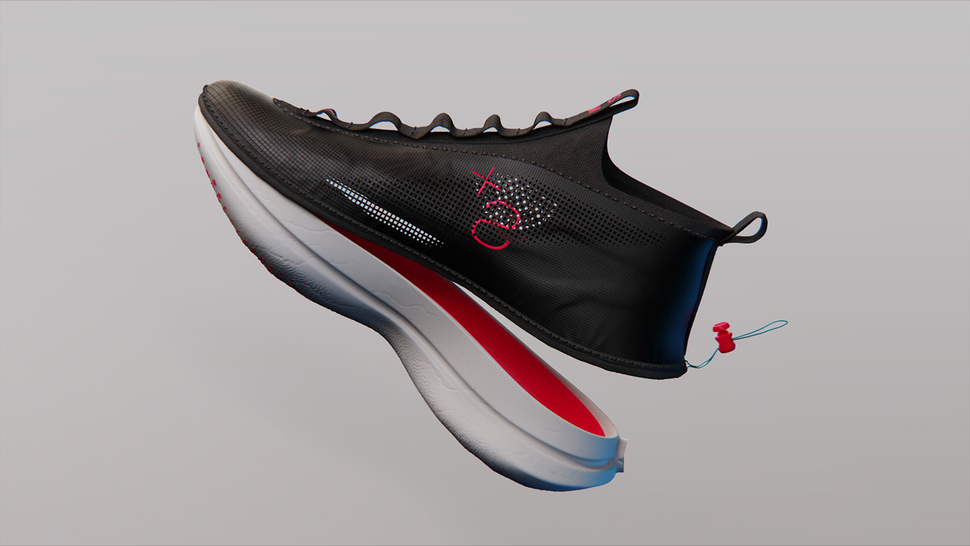 Modular design，MODULARITY，Lightweight structure design，Sneaker design，Inflatable，Buffer settings，Repairable sustainable basketball shoes，