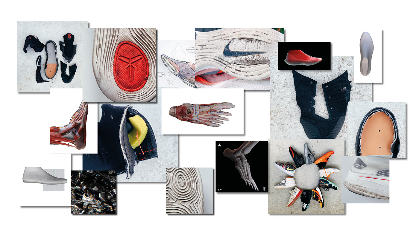 Modular design，MODULARITY，Lightweight structure design，Sneaker design，Inflatable，Buffer settings，Repairable sustainable basketball shoes，