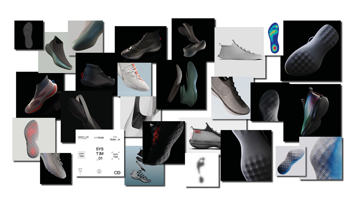 Modular design，MODULARITY，Lightweight structure design，Sneaker design，Inflatable，Buffer settings，Repairable sustainable basketball shoes，