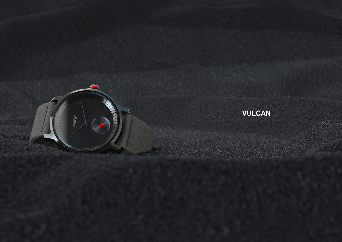 PURE，Hawaii，young，Streamline design，Wrist watch，Shell design，