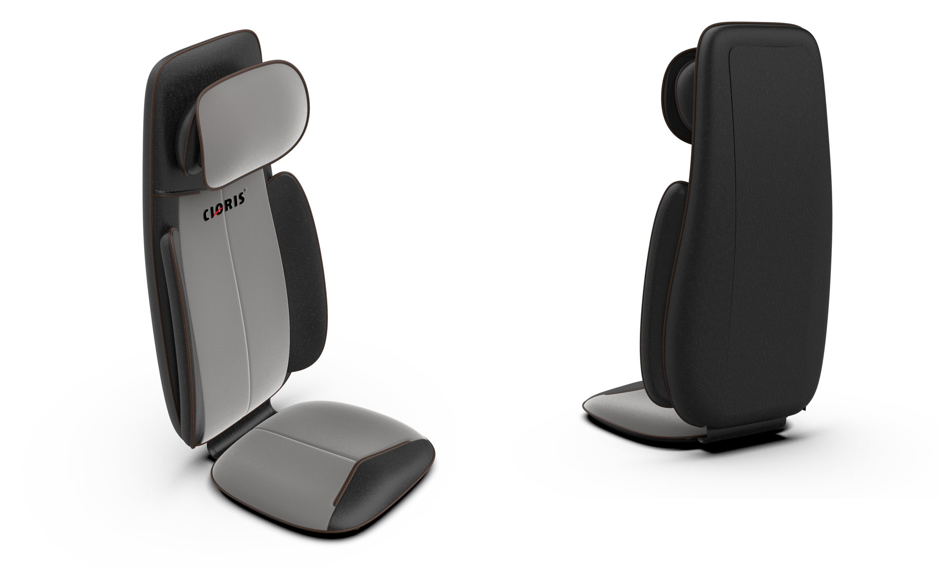 Massage cushion, industrial design, red elephant design，