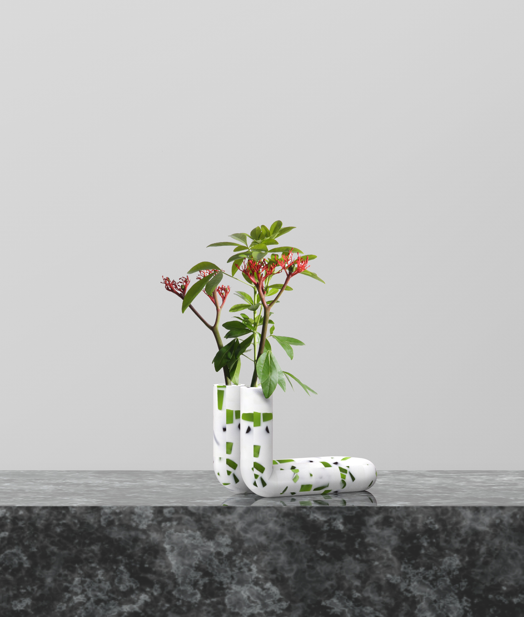 environment protection，Material experiment，Urban mineral resources，sustainable，toothbrush，Tabletop plant，hotel，