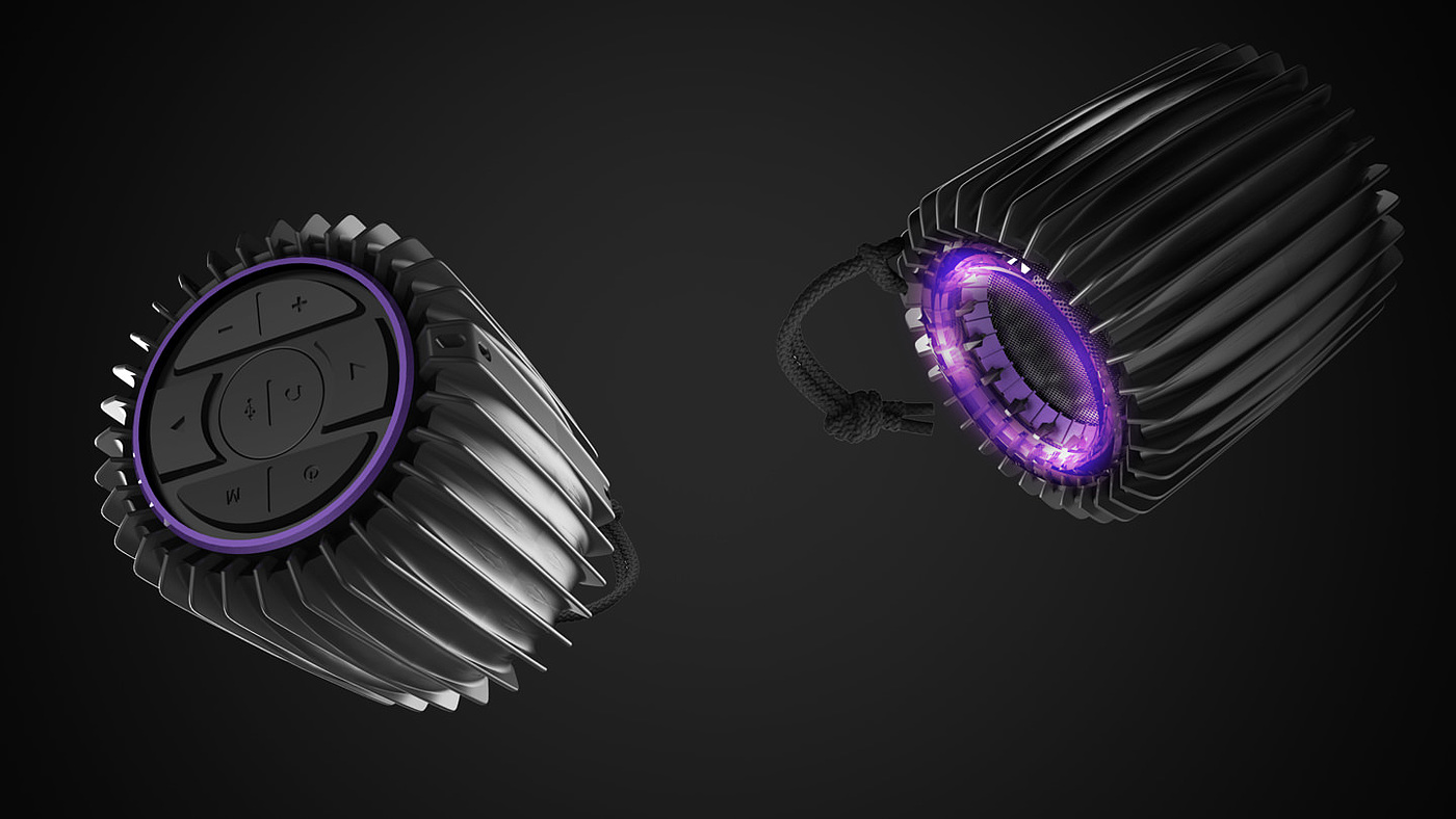 outdoors，Three defense，float，Bluetooth Speaker ，2016 design，conceptual design，