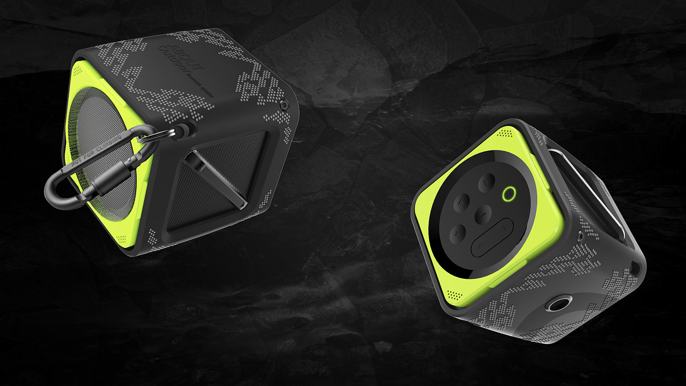 outdoors，Three defense，float，Bluetooth Speaker ，2016 design，conceptual design，