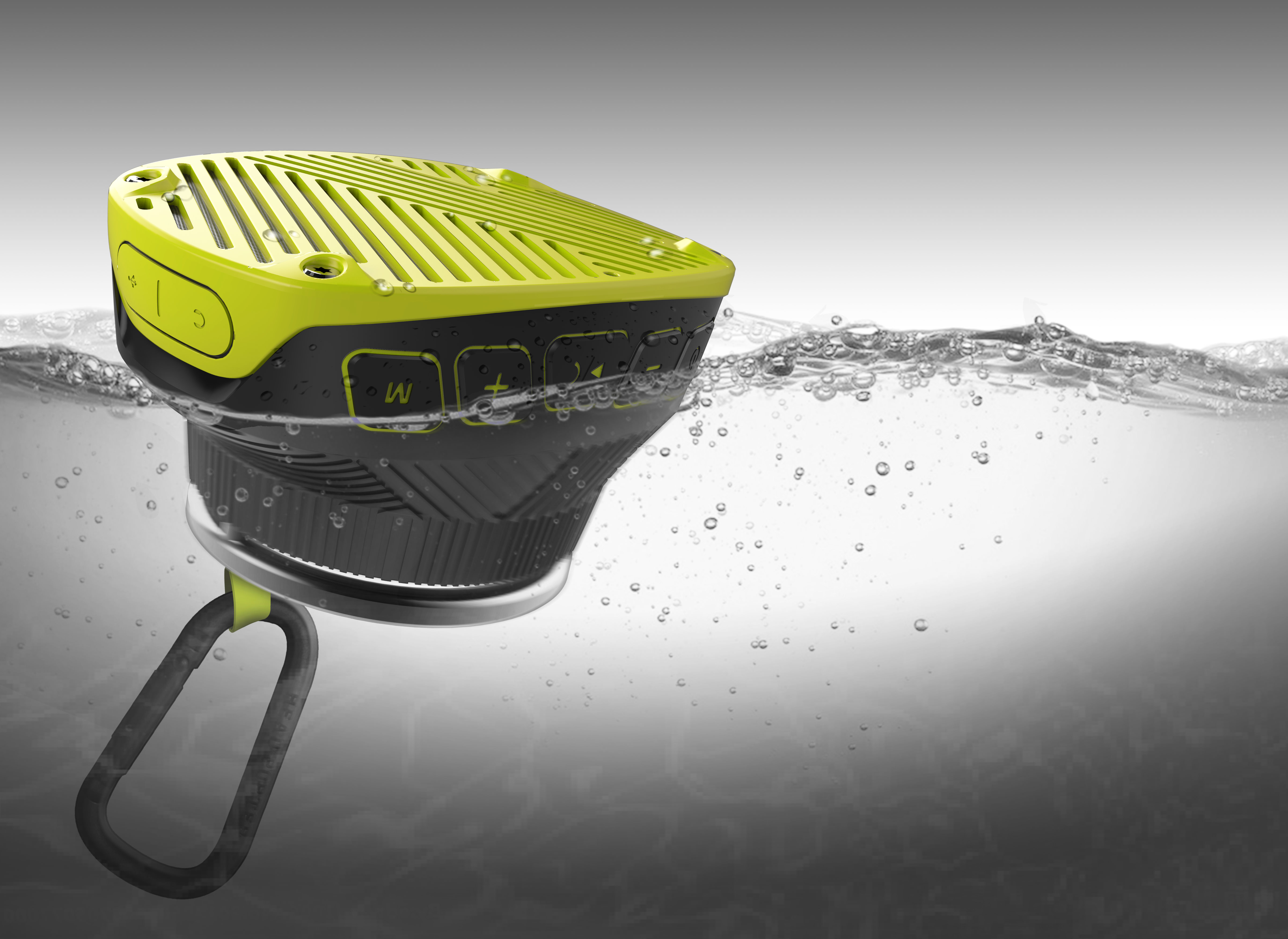outdoors，Three defense，float，Bluetooth Speaker ，2016 design，conceptual design，