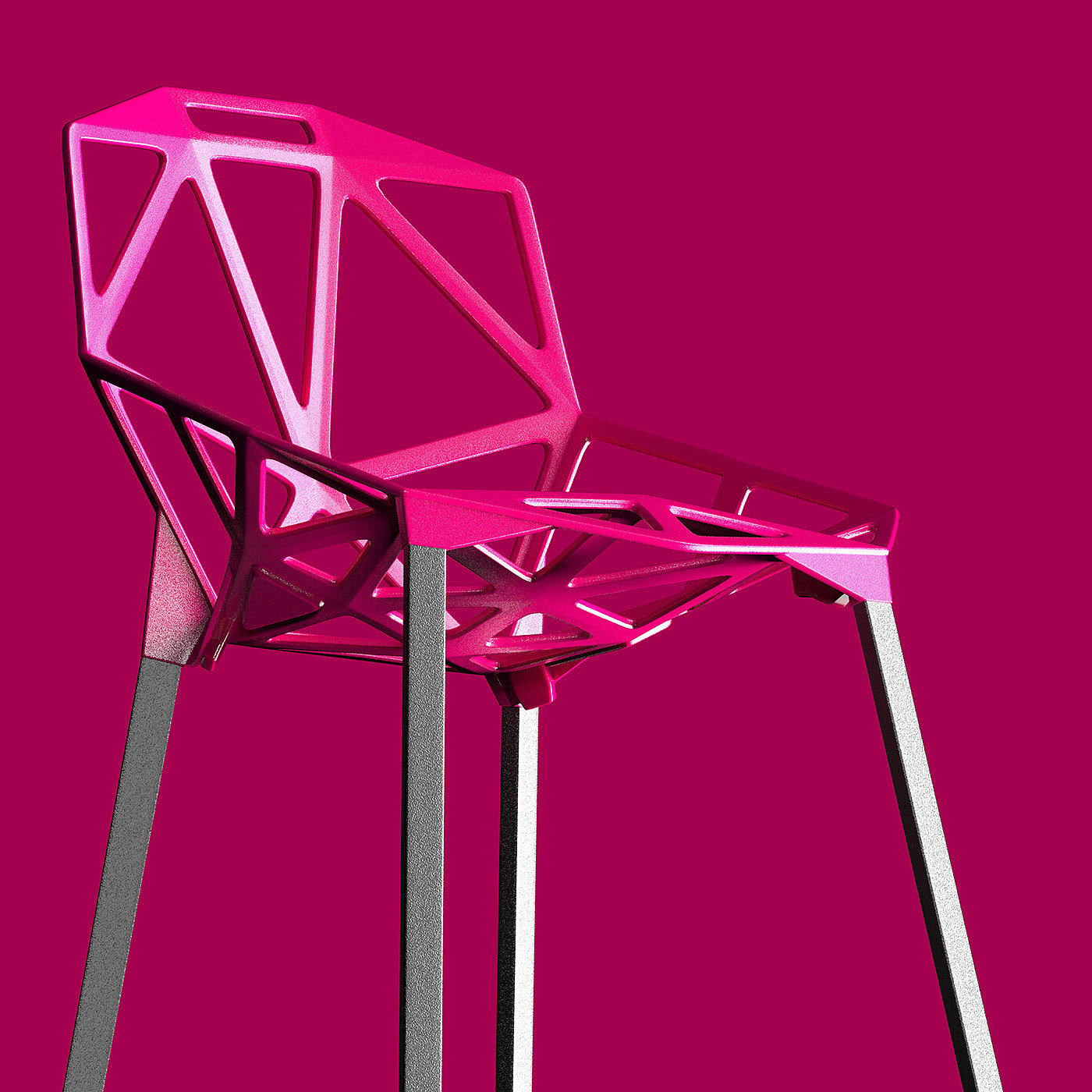 椅子，家具设计，可视化，数码艺术，