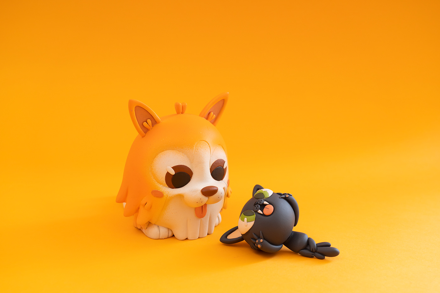 Spicy el Corgi，doll，Animated characters，product design，