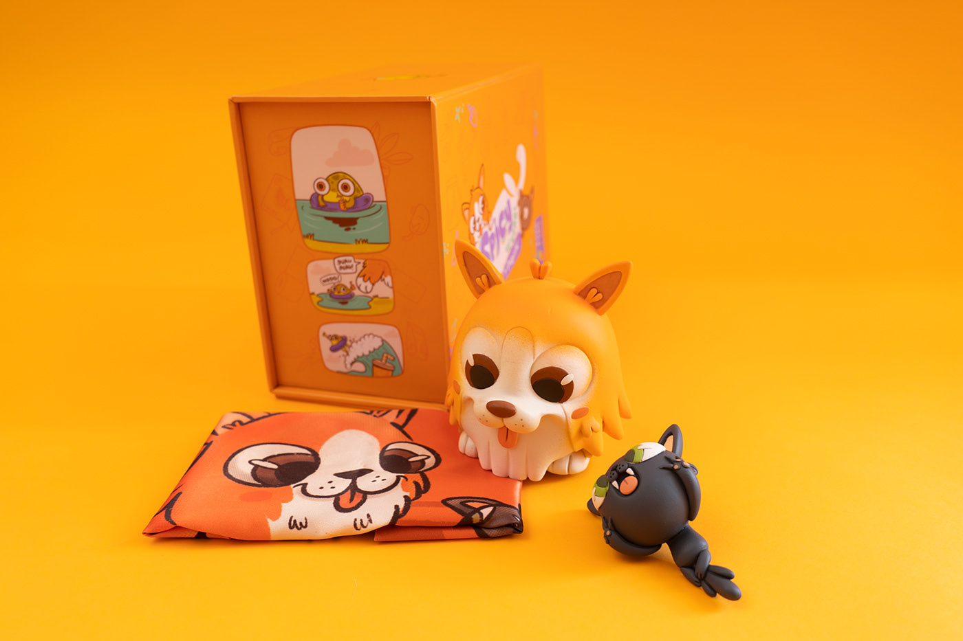 Spicy el Corgi，doll，Animated characters，product design，