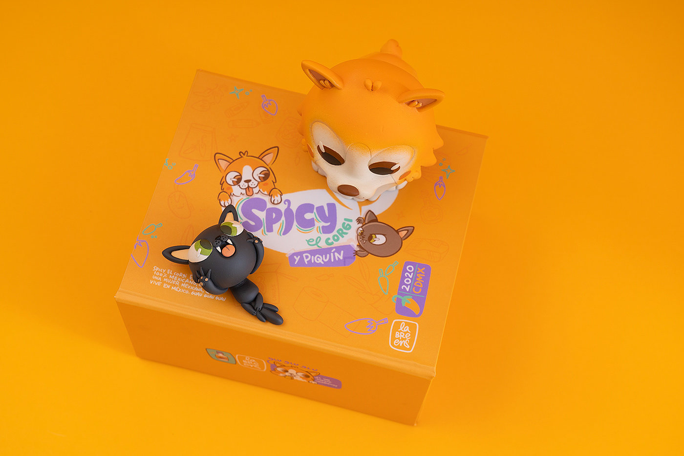 Spicy el Corgi，doll，Animated characters，product design，