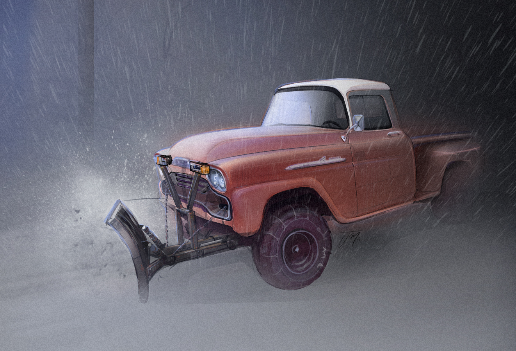 Hand drawn，Ubee ，automobile，draft，sketch，