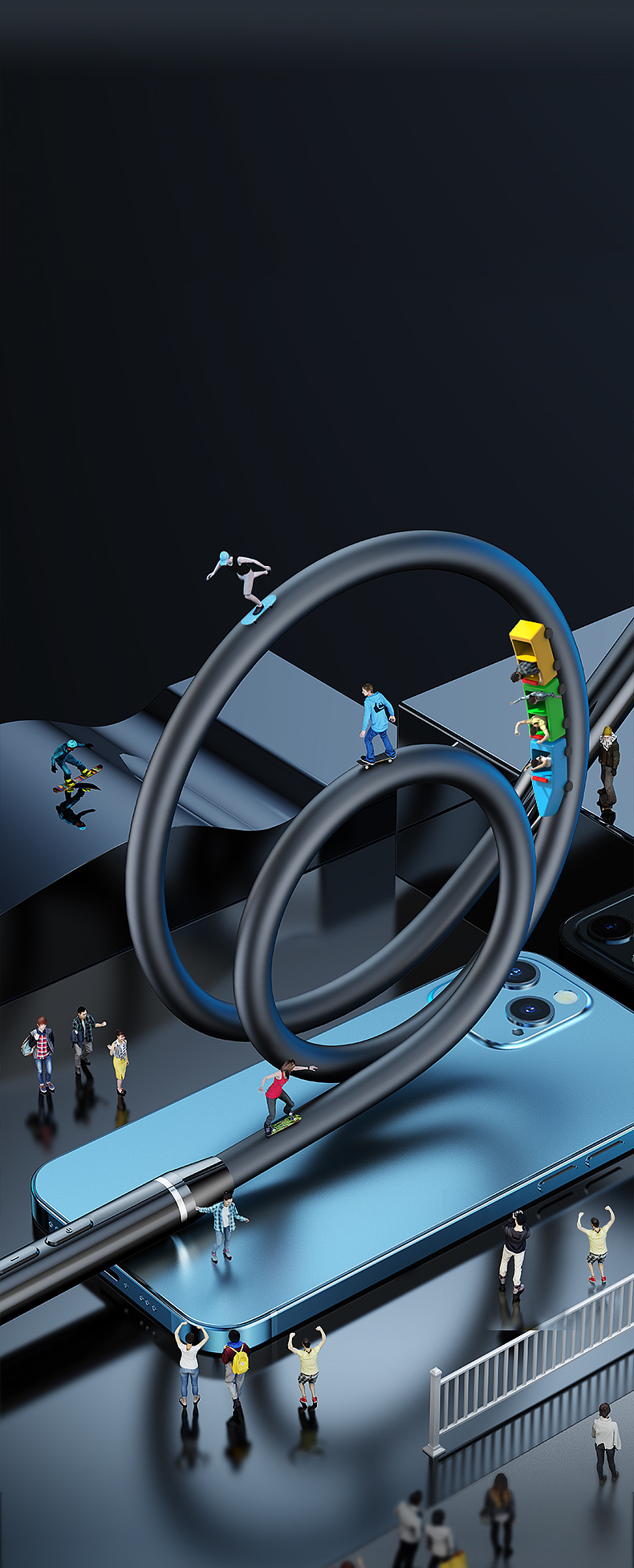 Bluetooth headset，Render，keyshot，E-commerce design，association，Digital，