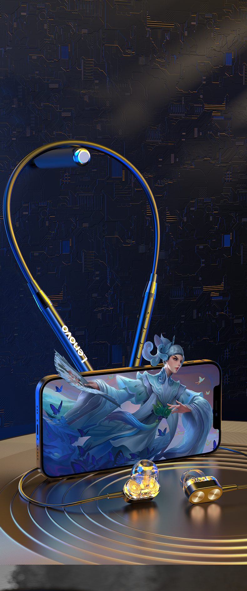 Bluetooth headset，Render，keyshot，E-commerce design，association，Digital，