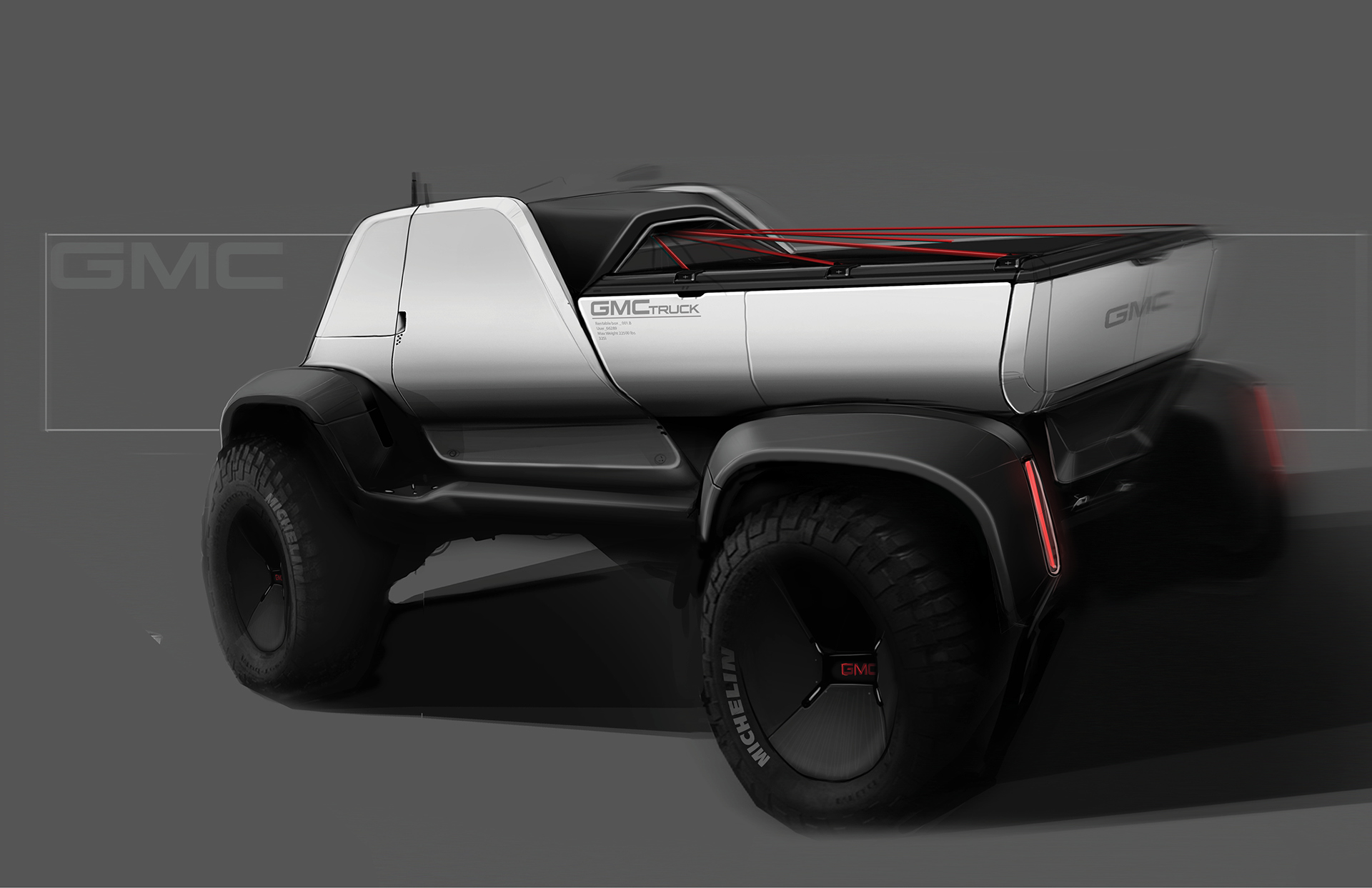 automobile，Pickup，GMC，Jim West，conceptual design，general motors ，brand，